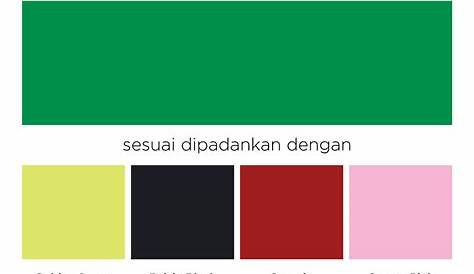 Variasi warna hijau cmyk - typhography | design