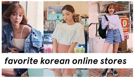 Korean Street Fashion Online Stores