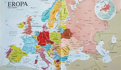 Gambar Peta Eropa