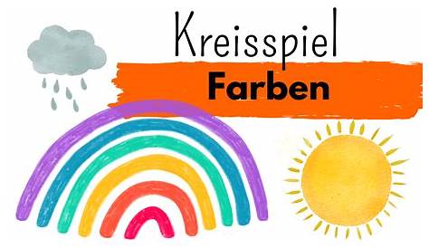 Kindergarten: Kreisspiel zum Thema Farben - kinderlachen-ideen
