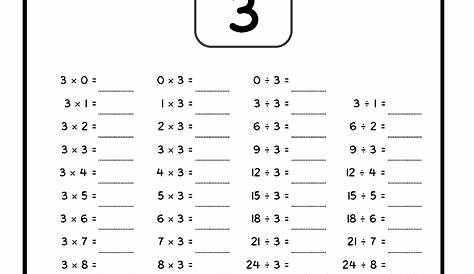 Pin on KS2 TIMES TABLES TESTS