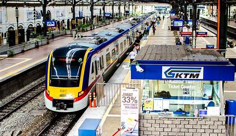 Kuala Lumpur KTM Station, interchange station between KTM Komuter lines