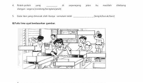 Latihan Menulis Bahasa Melayu Tahun 1 Pdf - IMAGESEE