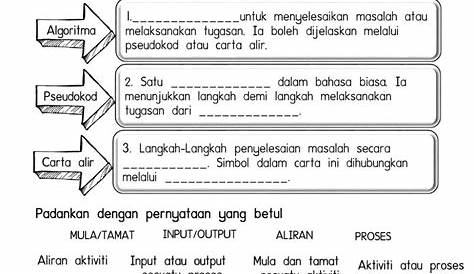Teka Silang Kata Bahasa Melayu Tahun 3 Teka Silang Kata Simpulan - Riset