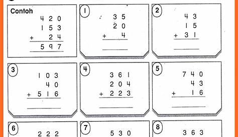 Bermacam Teka Silang Kata Matematik Tahun 3 Yang Sangat Hebat Untuk