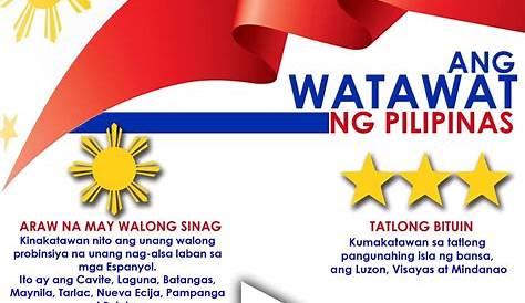 Ano Ang Kahulugan Ng Kulay Dilaw Sa Watawat Ng Pilipinas