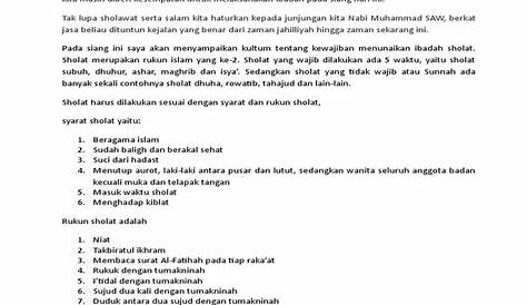Kultum Pendek Untuk Anak Sd - Jawabanku.id