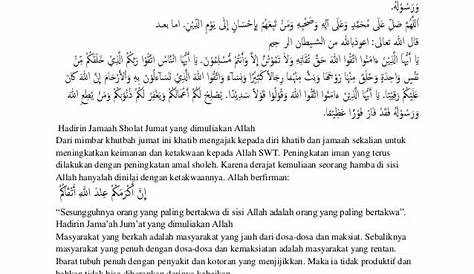 Khutbah Jumat Terbaru 2017 " Marhaban Yaa Ramadhan " - Khutbah Jum'at