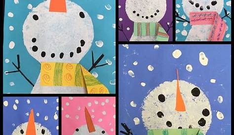 Bildergebnis für bildende kunst grundschule | Winter art projects, Kids