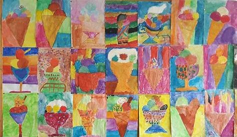 Kunstunterricht in der Grundschule, Kunstbeispiele Klasse 1-3 - 136s
