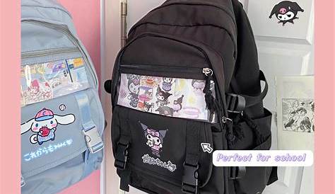 Cinnamoroll My Melody Kuromi Inspired Backpack School Bag – PeachyBaby