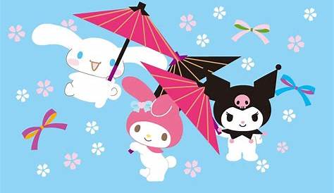 Melody and Kuromi | Hello kitty backgrounds, Hello kitty iphone