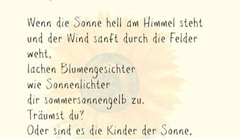 133 best Sommergedichte images on Pinterest | Kids poems, Education and