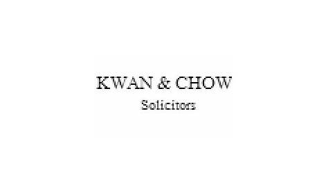 Kwan and Chow, Solicitors; General Law Practice; English, Cantonese