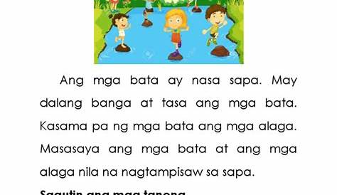 Maikling Kwento Filipino Tagalog Short Stories For Grade 1 Comic Art