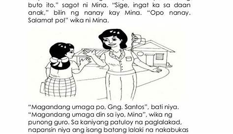 Teacher Fun Files: Maikling Kwento: Ang Nawawalang si Kuting Short