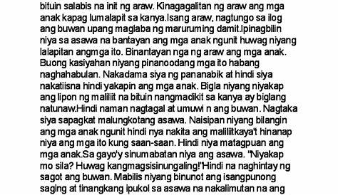 Halimbawa Ng Maikling Kwento Tungkol Sa Kultura Ng Pilipinas