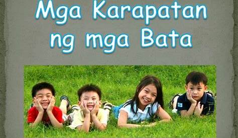 10 Karapatan Ng Mga Bata | Images and Photos finder