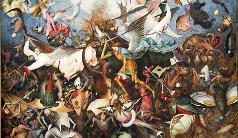 La caída de los ángeles rebeldes (Pieter Brueghel el viejo) Arte-Paisaje