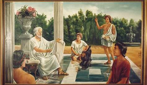 A Greek School in Ancient Athens. (Peter Connolly/Athenian Education