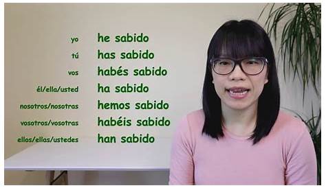 Conjugación Saber 🔸 Verbo español en todos los tiempos y formas