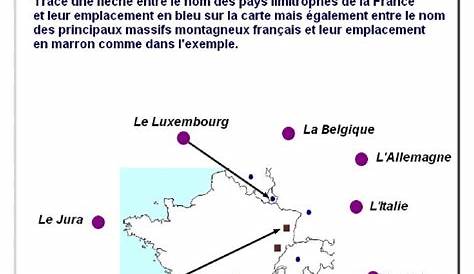 Pays Qui Entourent La France Ce2 - [Pdf Document] encequiconcerne Carte