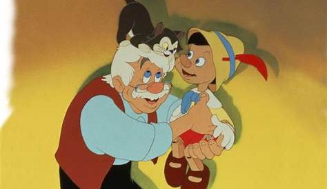 Il Grillo parlante in una scena del film d'animazione Pinocchio ( 1940