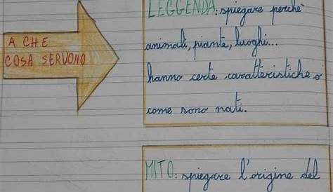 Classe Terza-Italiano-Testo fantastico: la leggenda- Novembre - Maestra