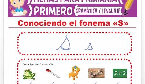 Fichas de infantil y primaria: Lectoescritura con la letra S