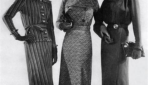 Historia de la Moda: DECADA 1930