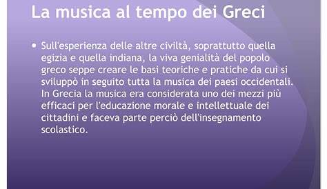 TRENONLINE2: MUSICA E MITO NELL'ANTICA GRECIA