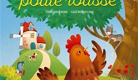 6 images séquentielles de l'album: "la petite poule rousse " de Byron