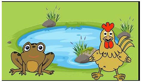 La rana y la gallina [👌 ️], increible fábula con moraleja para ser eficaces