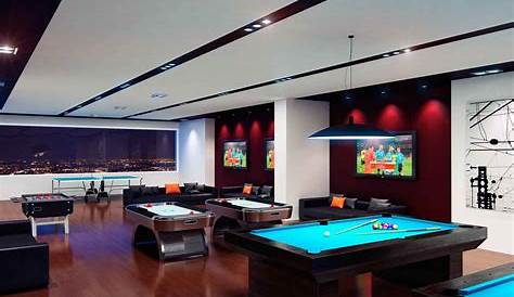 Salón de juegos | Home gym design, Home gym design luxury, Trendy interiors