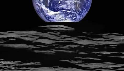 Spectaculaire image de la Terre vue de la Lune – Autour du Ciel