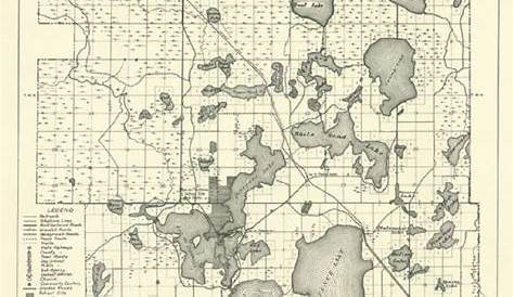 Lac Du Flambeau Indian Reservation Map