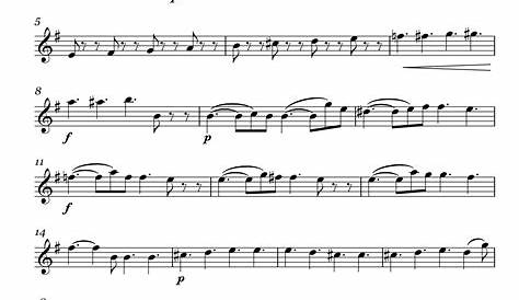 Requiem in D minor, K. 626 Lacrimosa (Easy/Intermediate Level