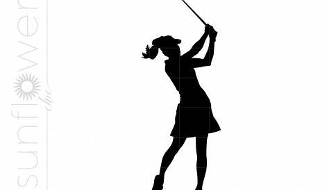 Golfer Silhouette Clip Art at GetDrawings | Free download