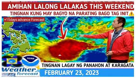 TINGNAN LAGAY NG PANAHON NGAYON⚠️MAY BAGYO NA PARATING?⚠️| WEATHER