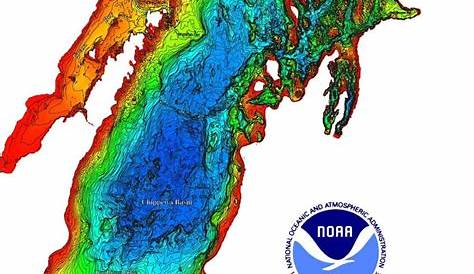 LAKE MICHIGAN nautical chart ΝΟΑΑ Charts maps