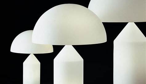 Lampada Atollo Bianca Da Tavolo White Oluce Milia Shop