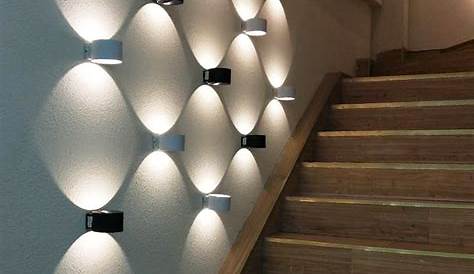 Lampe Led Deco Interieur Applique Murale LED 12W Blanc En Aluminium