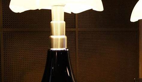 Lampe Pipistrello Noire LED Dimmable Noir H66 Cm 14W Martinelli
