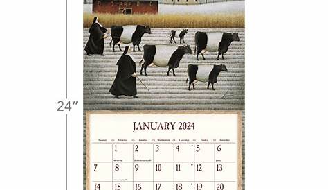 Lang Farmhouse 2024 Wall Calendar