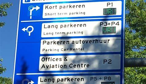 Parkeren Eindhoven Airport bij P0, P1, P3, P4, P5 of P8