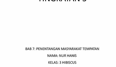 contoh kajian kes sejarah tingkatan 2 - Yvonne Wilkins