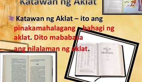 Bahagi ng aklat | PPT