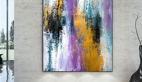 Large Abstract Painting Large Abstract Painting on Canvas | Etsy