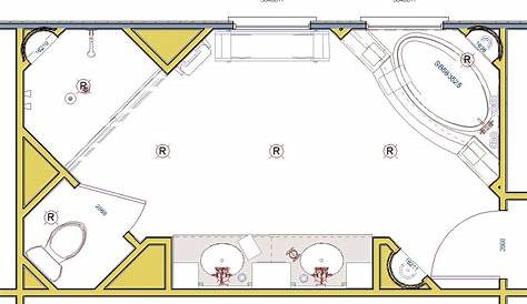Image result for floor plans master bathroom | Bathroom floor plans