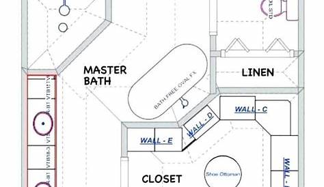 Large Master Bathroom Floor Plans! 10+ Free Bathroom Floor Plans You